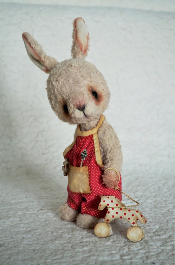 vintage stuffed rabbits