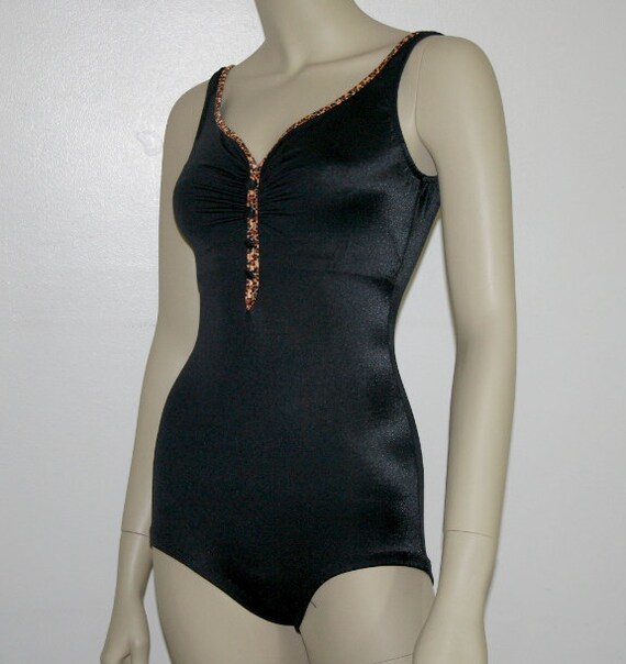 1980s Does 50s Pinup Style Boy Short One Piece by BunnyLandVintage