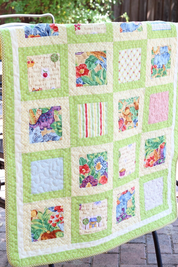 Jungle Fever Baby Quilt