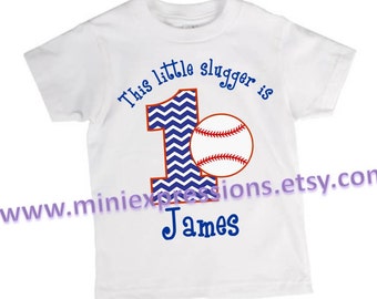 personalized baseball birthday shirts