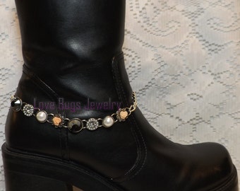Hollywood Boot Jewelry , Boot Bracelet, Boot Bling, Boot Jewelry, Cowgirl Boot Bling, Boot Band Bracelet