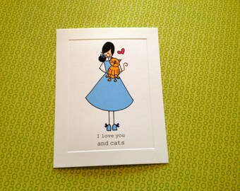 I love you and cats