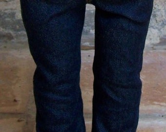 Dark Wash Denim Straight Leg Jeans for 18 inch dolls
