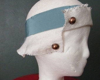 flapper 20's style hat cloche