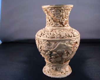 Hand crafted asian vases
