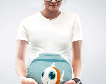 fish bowl maternity shirt