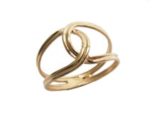 bar baby me butter massage Gold for her Dainty vintage ring, ring. gift Gold jewelry,dainty