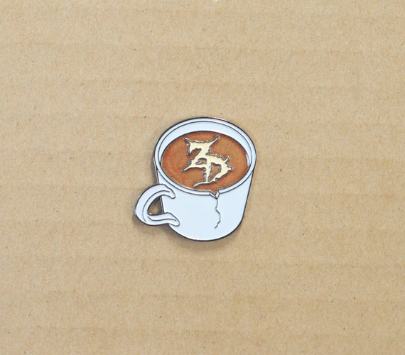 Zeds Dead "Coffee Break" pin