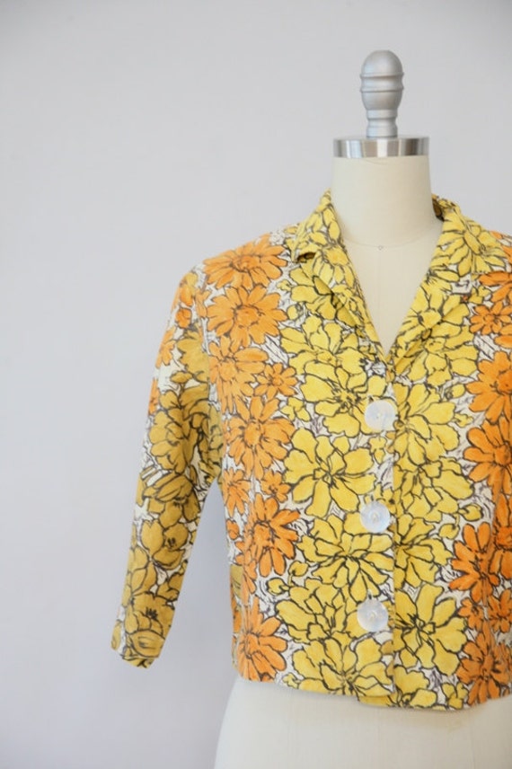sunflower blouse vintage