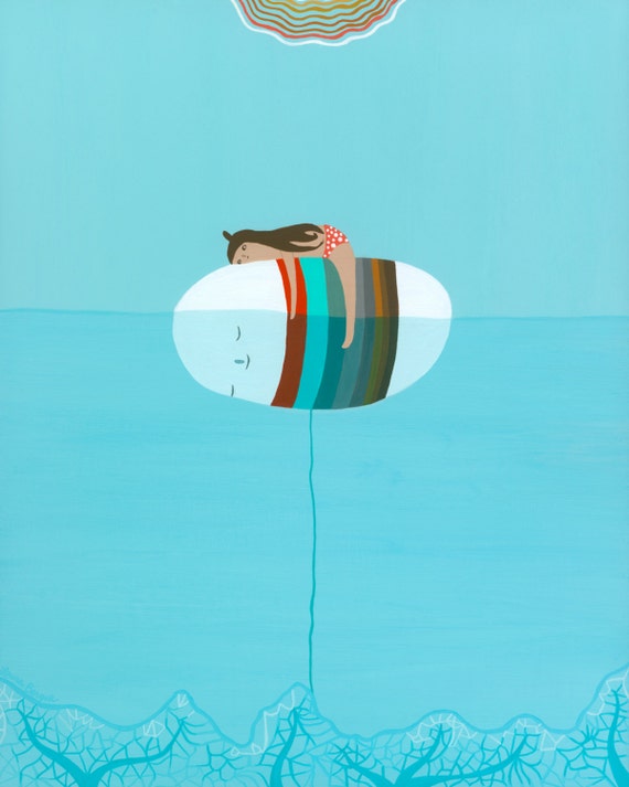 Art Print Buoy by laurageorge on Etsy