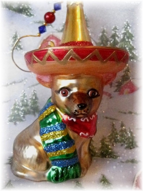 leonardo chihuahua ornament