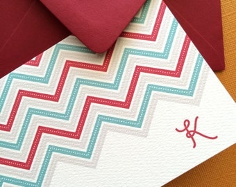 Design 04 Personalized Stationery Set of 8 by InvitaPaperStudio