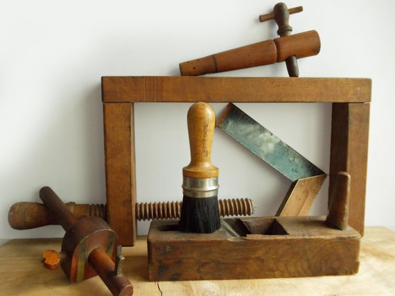 of Antique Tools, Woodworking Tools, Hand Tools : Tap, Scribe 