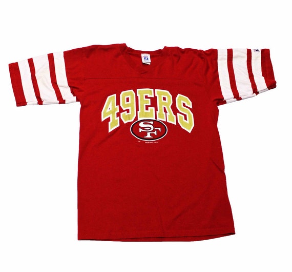 Vintage 1993 Logo 7 San Francisco 49ers Shirt by VintageMensGoods