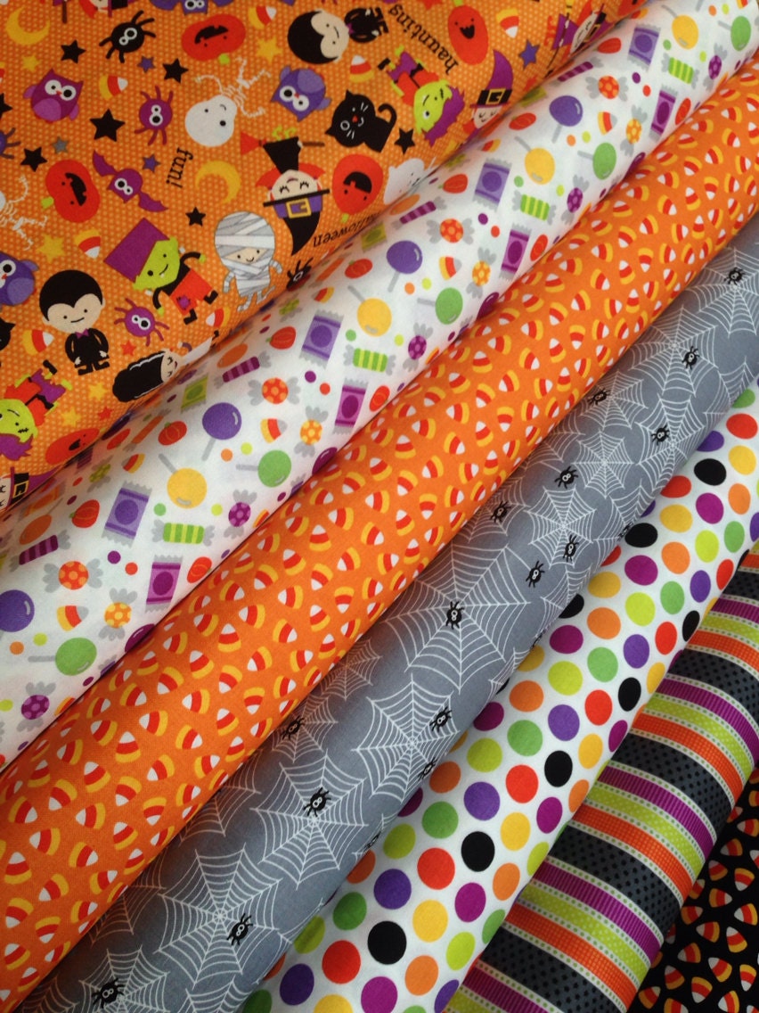 Halloween parade fabric bundle by Riley Blake Fabrics 1/2