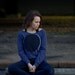 SALE - Umbraphilia - womens sweatshirt | fleece sweater - solar eclipse screenprint - black and white on heather navy