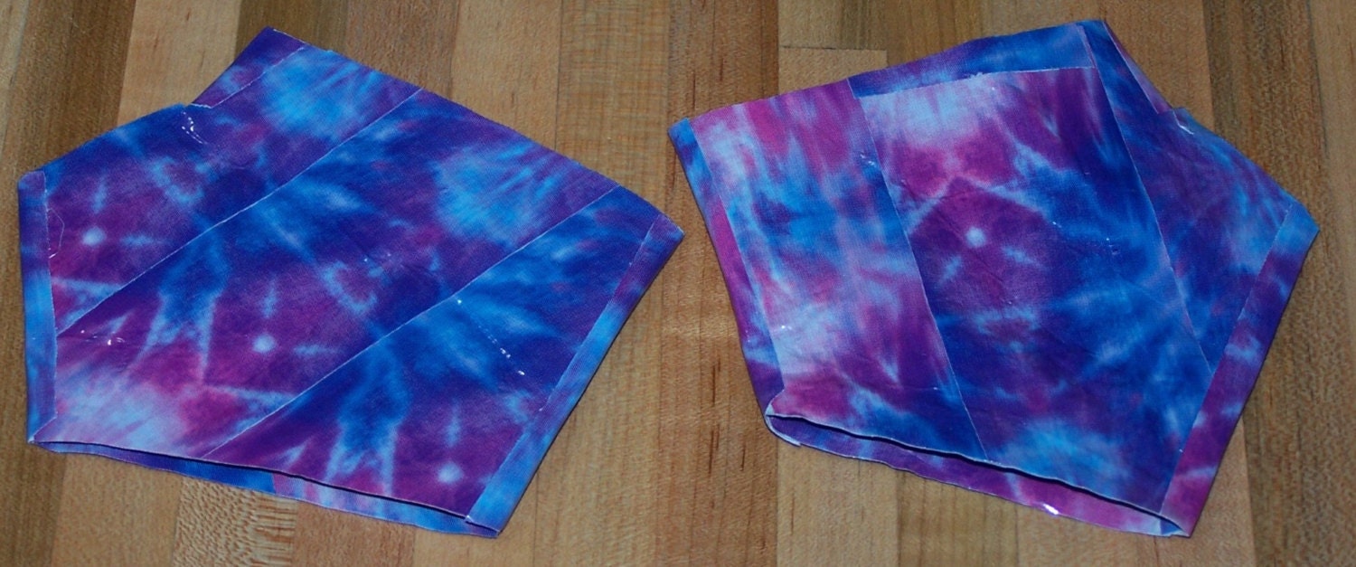 duct tape Fingerless Gloves by honeylaura on Etsy