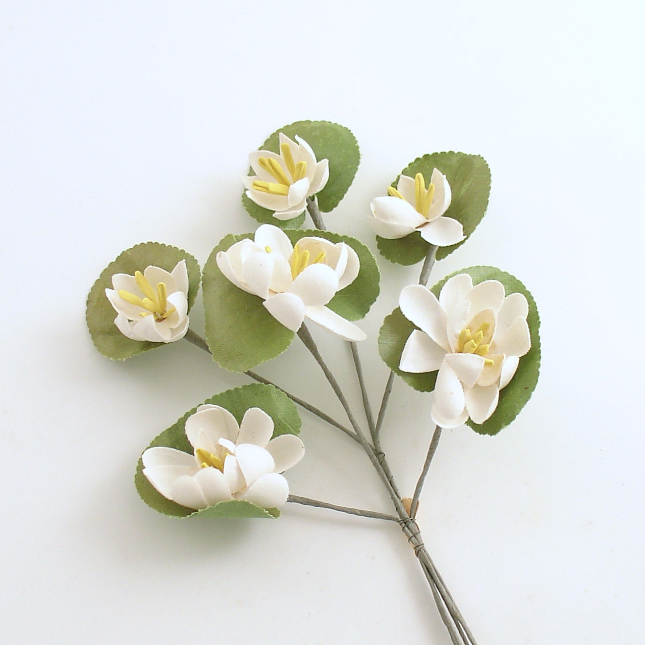 vintage flower picks water lily czechoslovakia by efinegifts vintage flower picks water lily czechoslovakia by efinegifts
