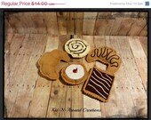 Christmas In July Sale Pretend Felt Pastry set of 5 Il_170x135