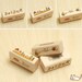 3pcs Cat Wooden Rubber Stamps (P192)