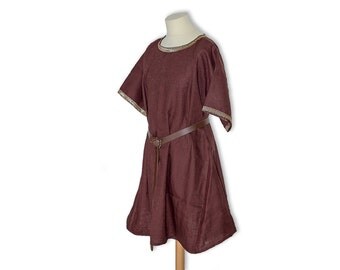 medieval tunic, viking tunic, sca garb, knight, game of thrones costume, hobbit, bard, medieval wedding, medieval clothing, made to order