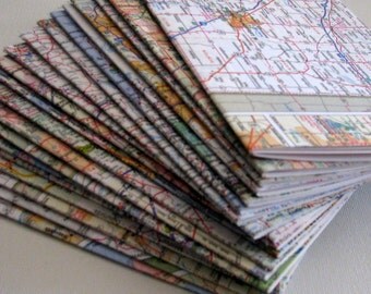 12 Europe road atlas map pamphlet bulk travel explore journal set