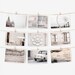 SALE! Paris Postcard Set, White Paris Photography 4x6 Art Print, Apartment Decor, Paris Decor, Black and White Prints Dorm Decor