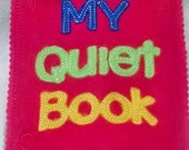 Christmas in July Sale Quiet book addon cover page - educational game busy bags quiet books activity book Il_170x135