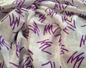 Poly Silk Fabric, Clothing, Crafting, Supplies, Fancy Fabric, Woven, Sewing, End of Bolt, Vintage Poly Silk Fabric, Clothing, Crafting, Supplies, Fancy Fabric, Woven, Sewing, End of Bolt, Vintage