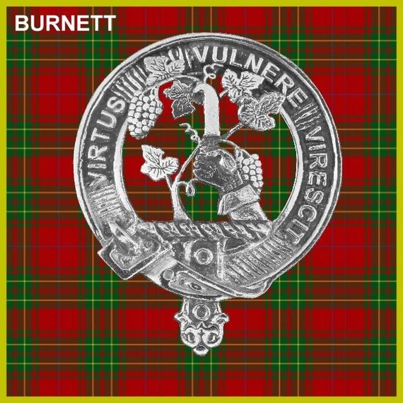 Burnett Clan Crest Scottish Cap Badge CB02