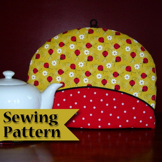 Tea cosy sewing pattern DIY Tea cozy pattern Make your