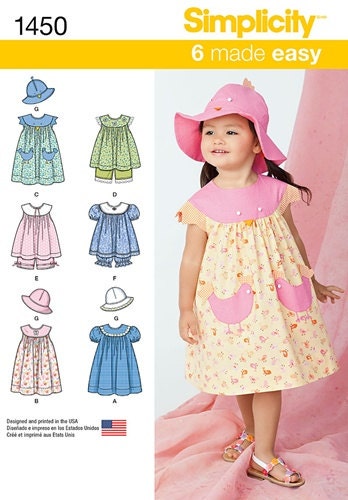 TODDLER DRESS PATTERN / Fun Summer Clothes For Girls Dress