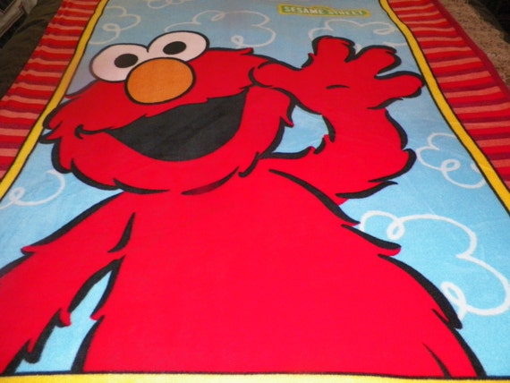 elmo fleece blanket