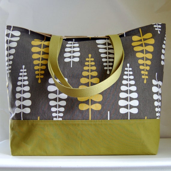 Frond XL Extra Large Beach Bag  BIG Tote Bag - Ready to Ship