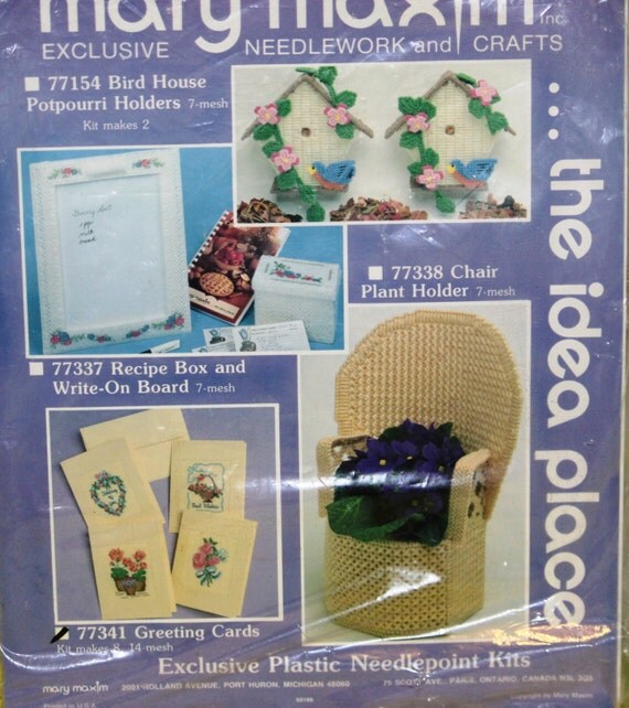 Mary Maxim counted cross stitch Greeting Cards by suelinder55