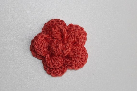 Crochet Mens Lapel Accent Flower Buttonhole by ...
