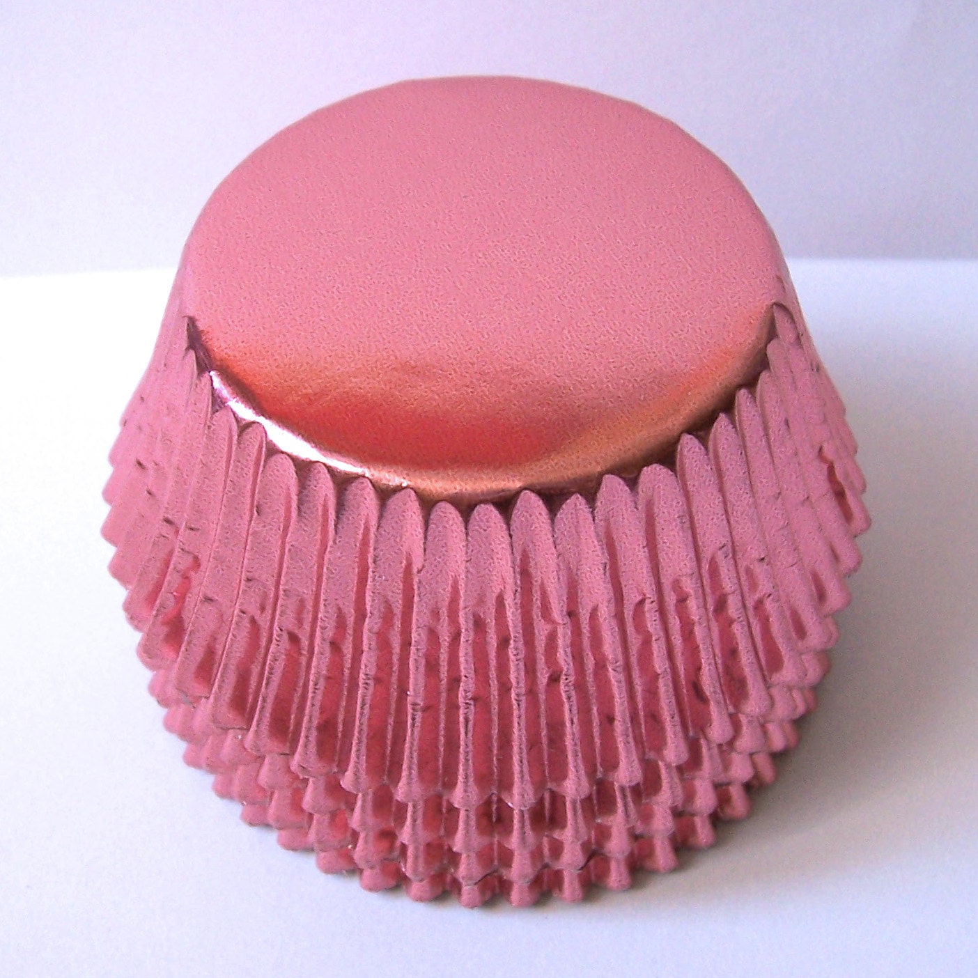 45 Light Pink Foil Cupcake Liners