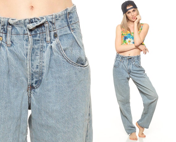 h&m 90s baggy high waist jeans