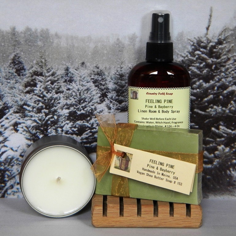 FEELING PINE Pine & Bayberry Room Fragrance Spray Natural