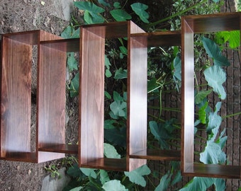 Pine Bookcase Mid Century Finished To Your Reqirements