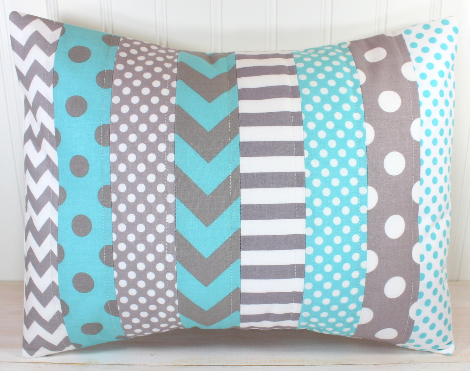 Pillow Cover Unisex Nursery Decor Boy or Girl Room Throw