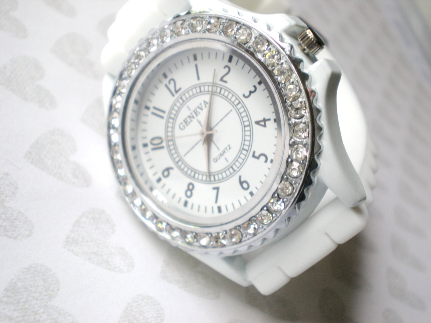 womens white sports watch