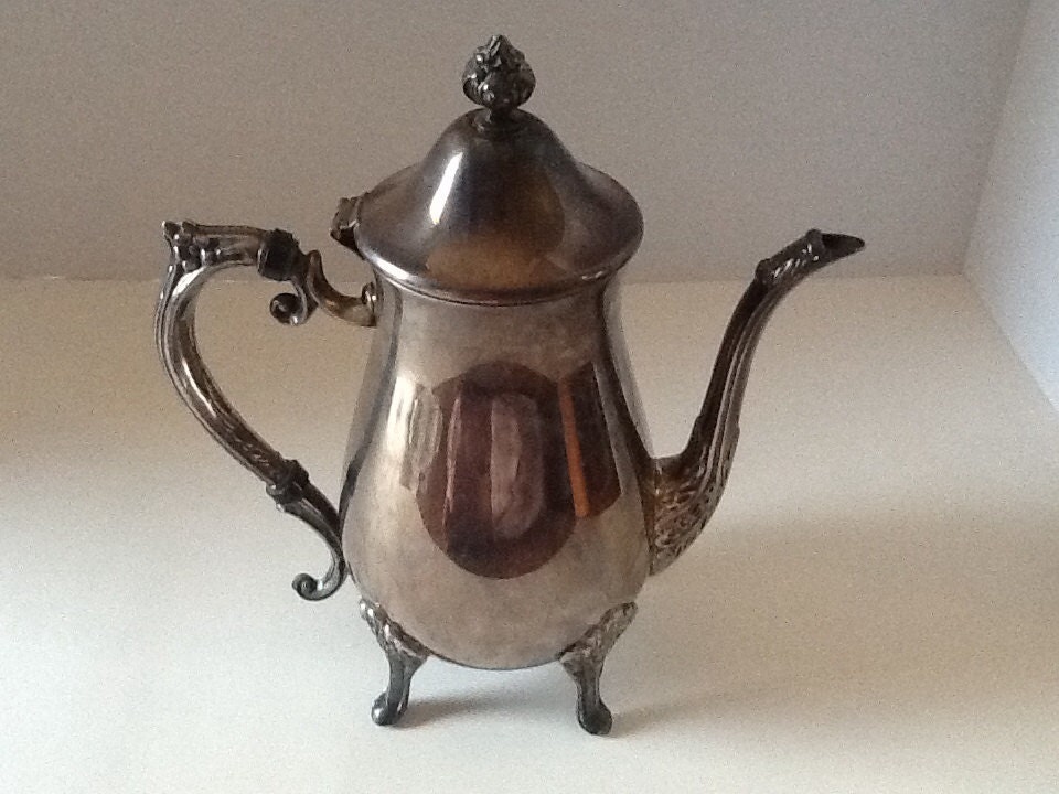 Leonard Silver Tea Pot Coffee Pot Carafe Tea Service Silver Plate ... Leonard Silver Tea Pot Coffee Pot Carafe Tea Service Silver Plate ...