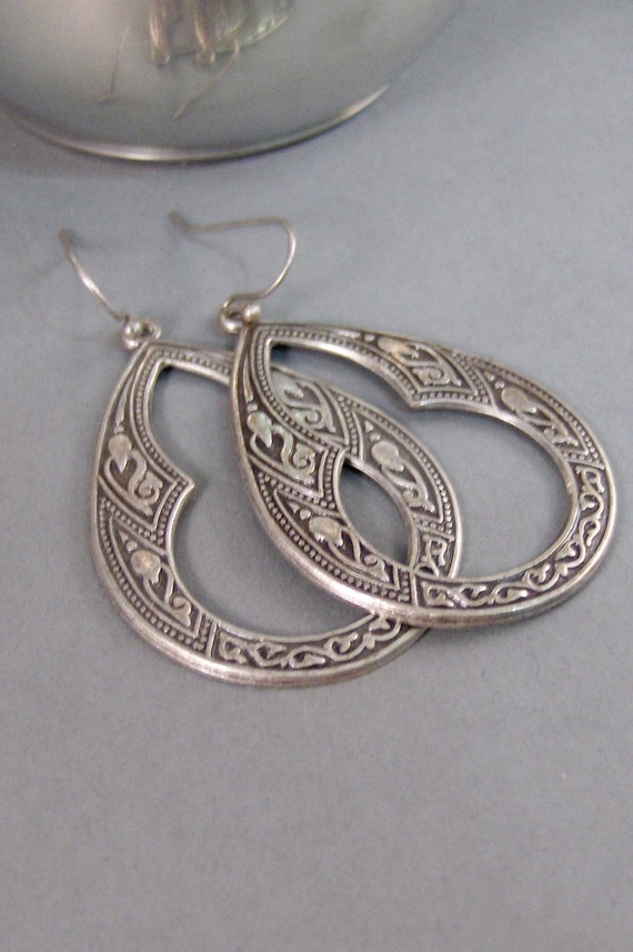 Gypsy EarringsSilver EarringsAntiqueVintage   Il 570xN.519317617 Kknm 