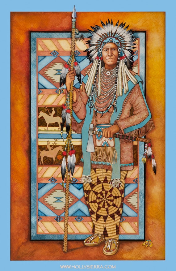 Chief Black Elk A Native American Inspired Chief