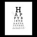 eye chart cardhappy birthdayeye charteye chart cardpaper