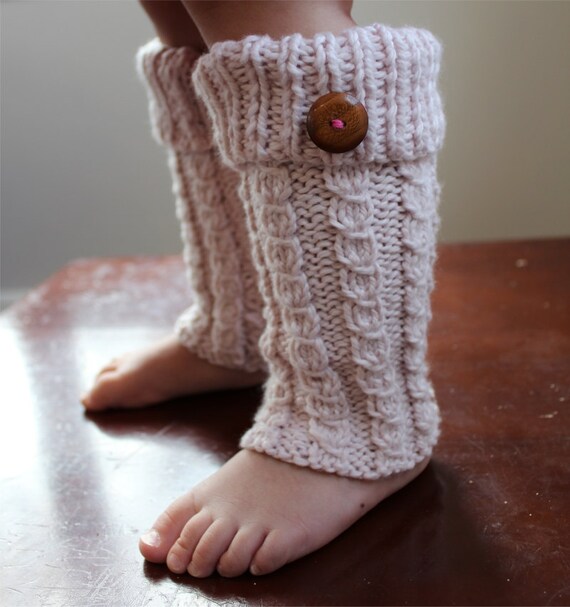 KNITTING PATTERN Toddler Leg Warmers PDF