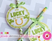 Lucky to Have You Printable St. Patricks Day Tags - Cupake Toppers - Printable St. Patricks Day Tags, Lucky Tags Il_170x135