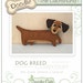 Dachshund Sewing Pattern PDF Dog Stuffed Animal Felt Plushie