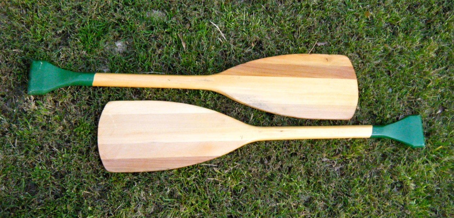 Indian Head Brand Paddles Cabin or Lake Decor Canoe Oars